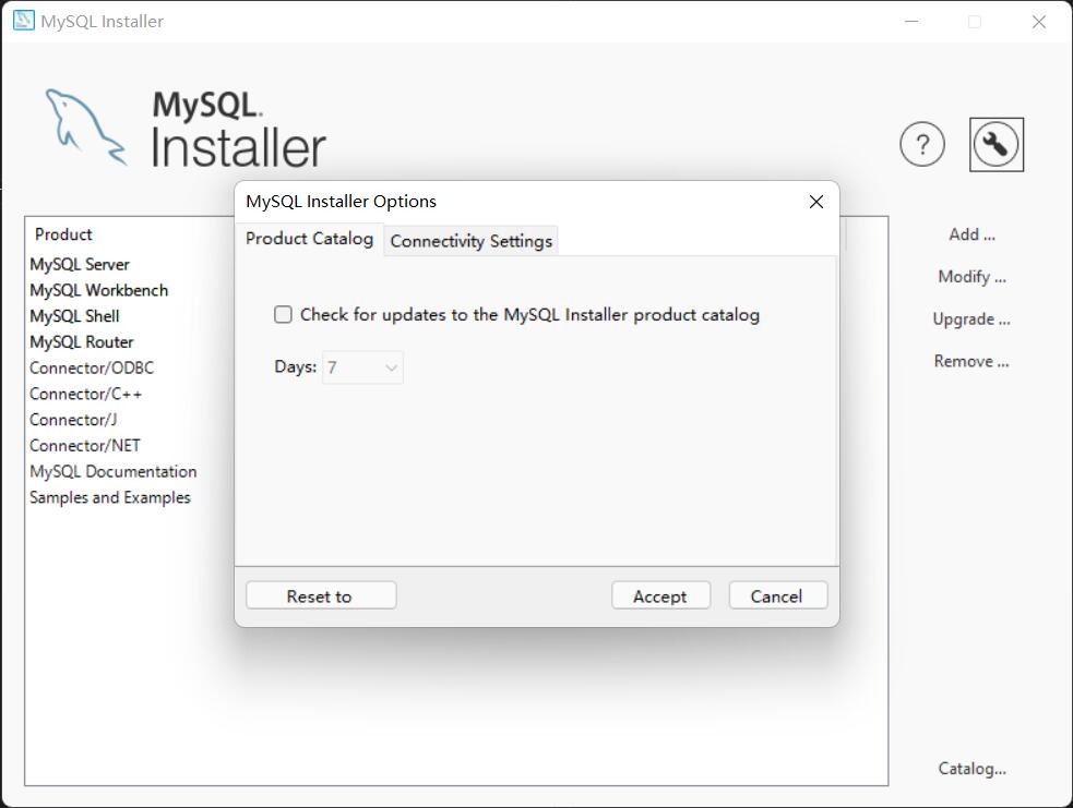 Mysql install